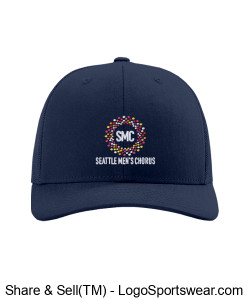 SMC Embroidered Baseball Cap Design Zoom