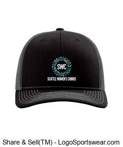 SWC Embroidered Trucker Cap Design Zoom